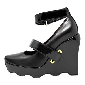 Louis Vuitton 2006 Runway Marc Jacobs Archive Wedge Maryjane Heels 37.5